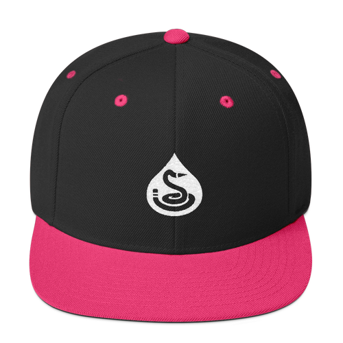 Snake Oil Logo - Droplet Only  - Wool Blend Snapback Cap