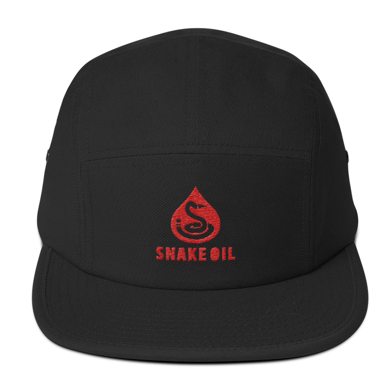 Snake Oil Logo  5 Panel Camper Hat